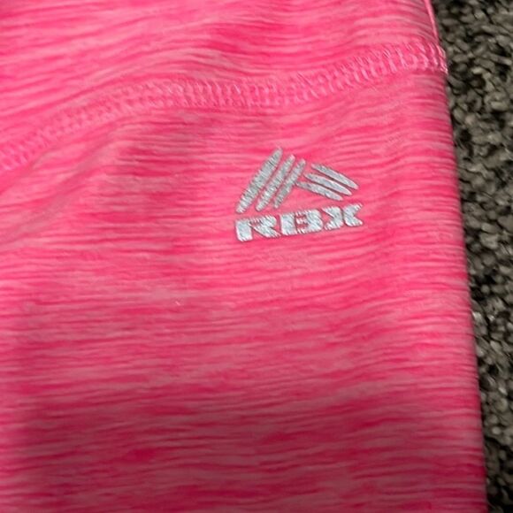 Rbx Performance Capri Leggings - Pink - 10/12 - Picture 2 of 5
